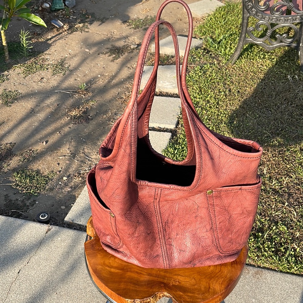 Frye campus rivet tote